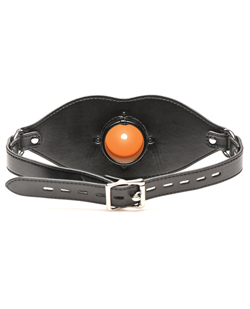 Mordaza bucal Master Series Ass Face - Claro/Negro
