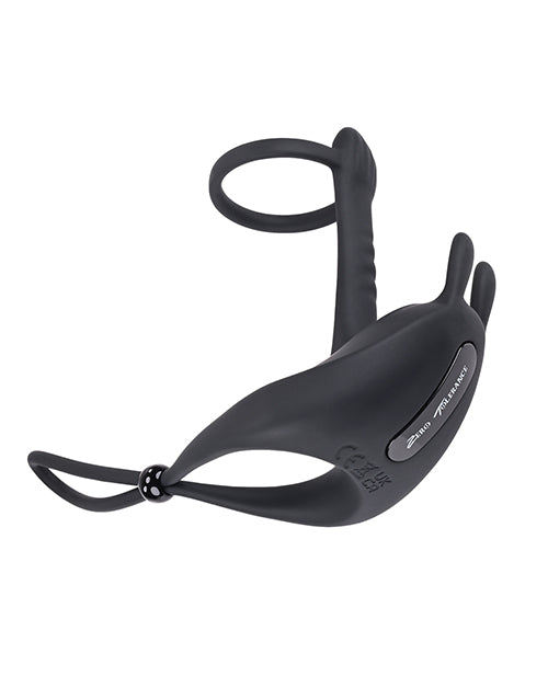 Vibromasseur Pénien et Testiculaire Zero Tolerance Saddle Up - Noir