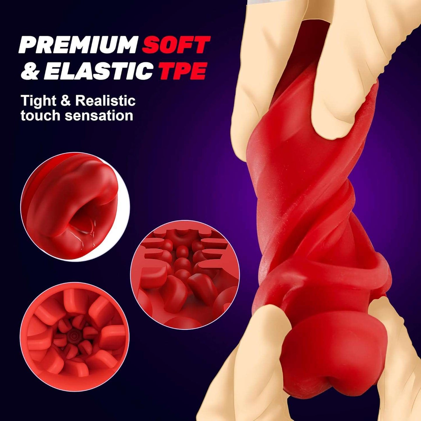 NovaReach 2-in-1 Penis Trainer & App-Controlled Male Masturbator