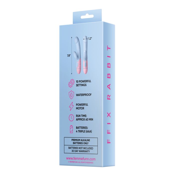 Vibrador Conejo Femme Funn FFIX - Azul