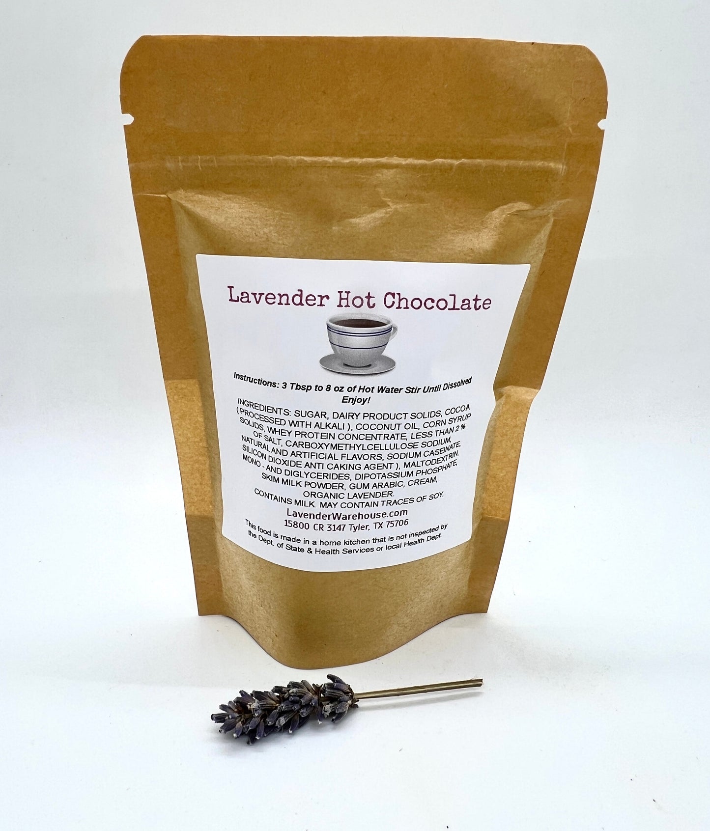 Chocolate Caliente de Lavanda