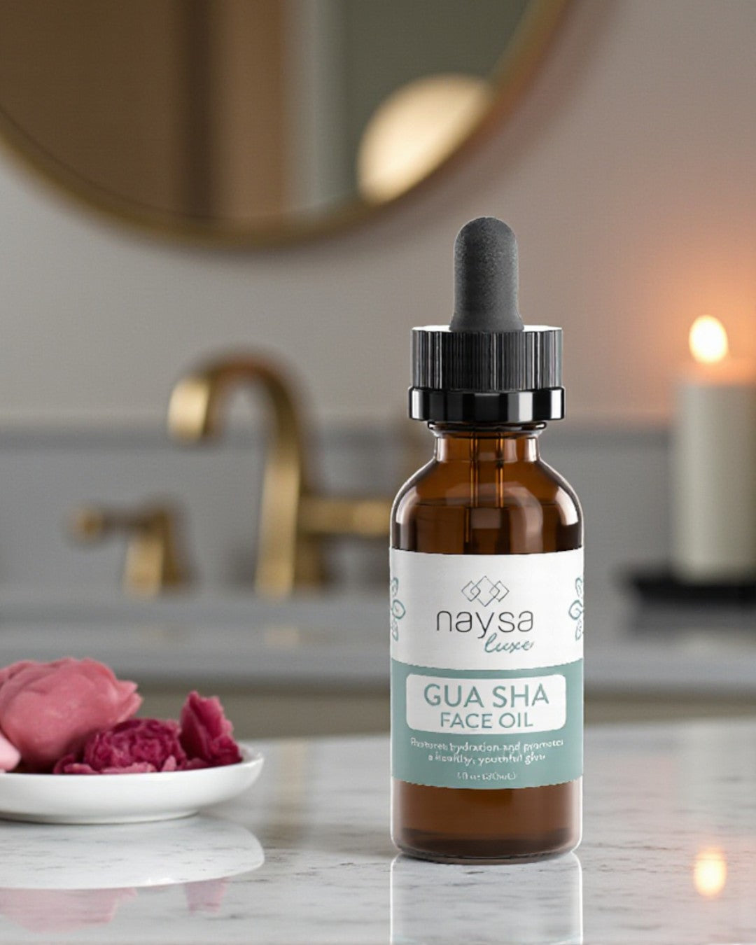Naysa Luxe - Aceite facial Gua Sha
