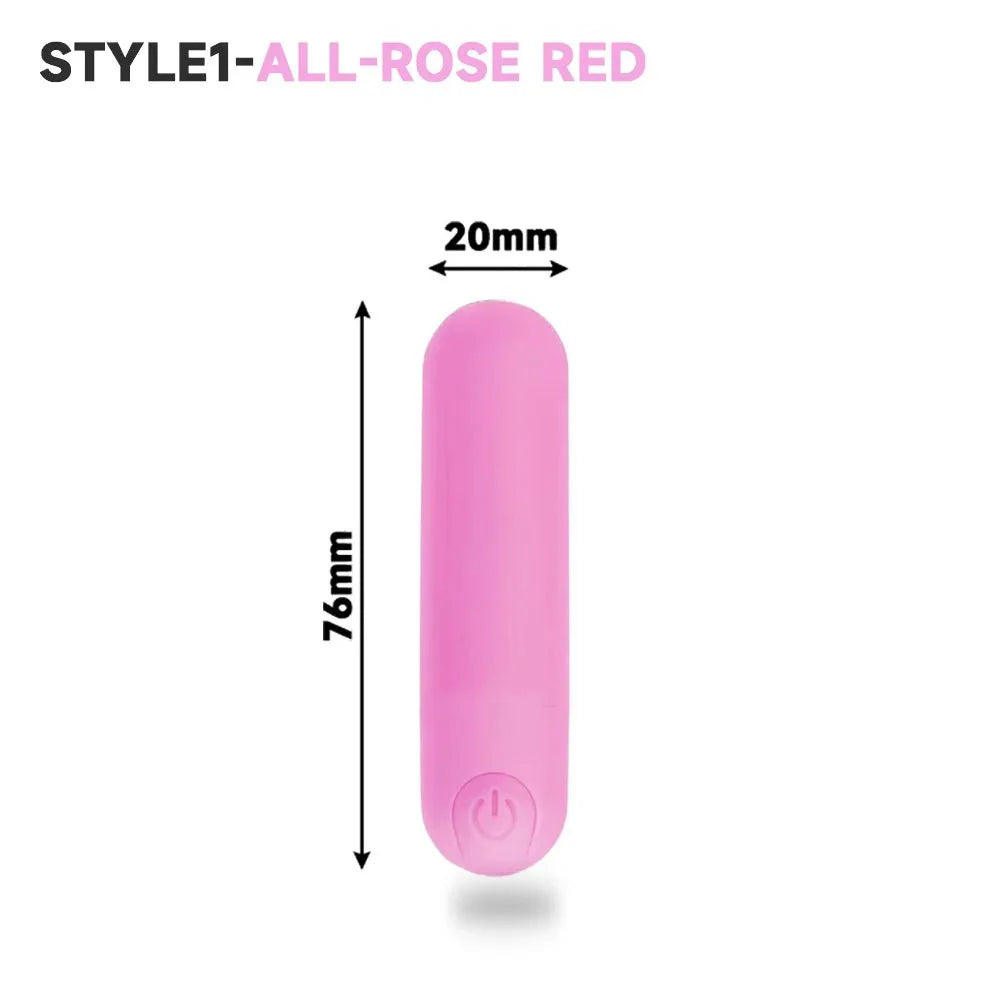 Minivibrador recargable MiniPulse con forma de huevo