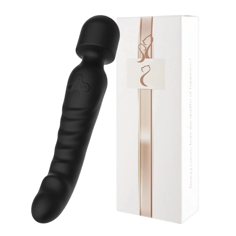 HeatFlex Heated Dual Head Wand Vibrator