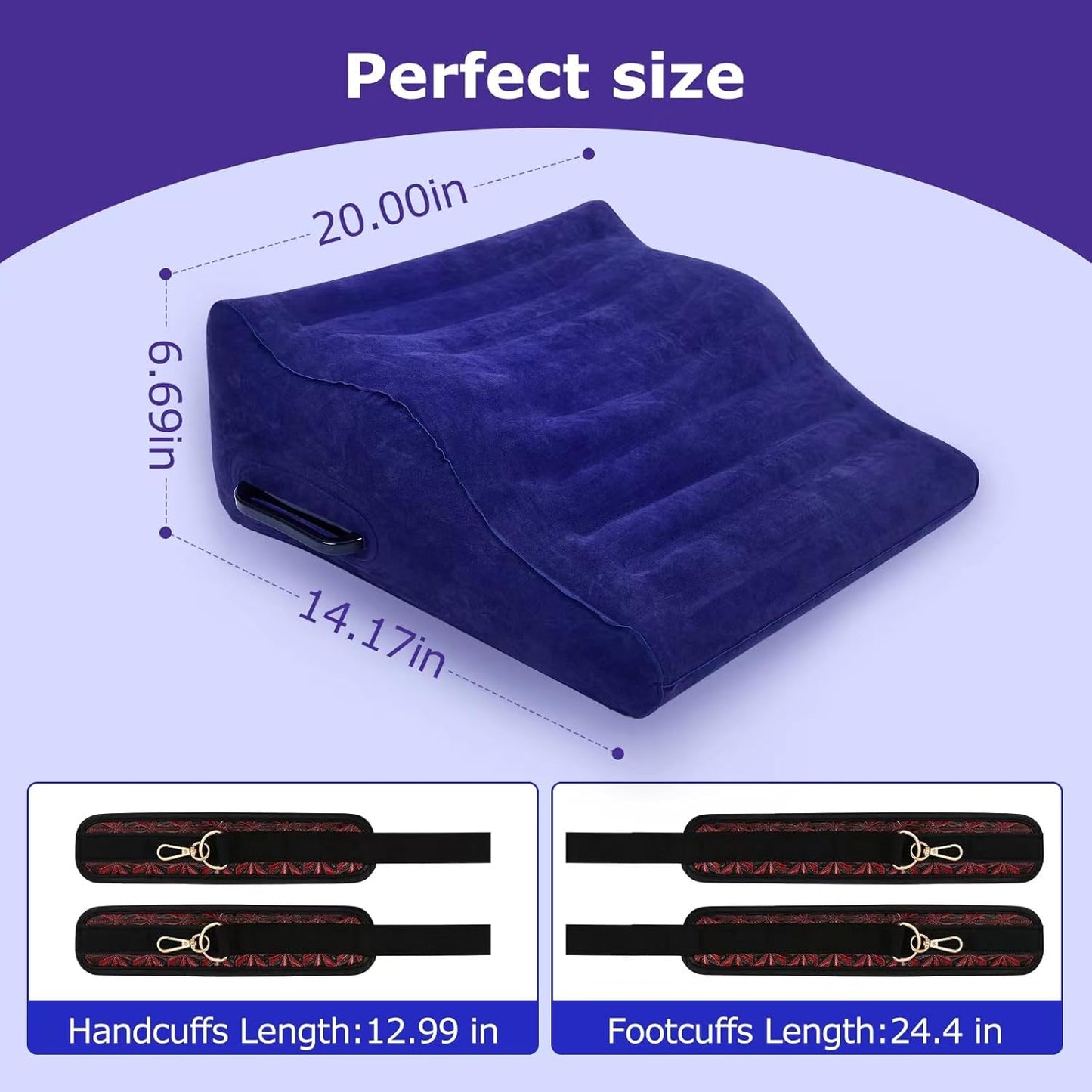 Kit de sujeciones BDSM SecurePosition Sex Pillow