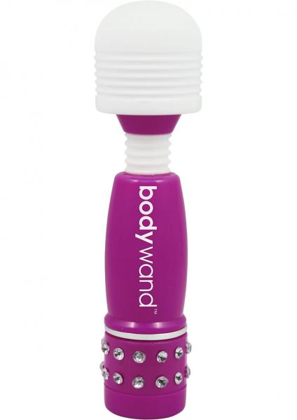 Vibromasseur baguette Neon Mini Bodywand - Violet néon