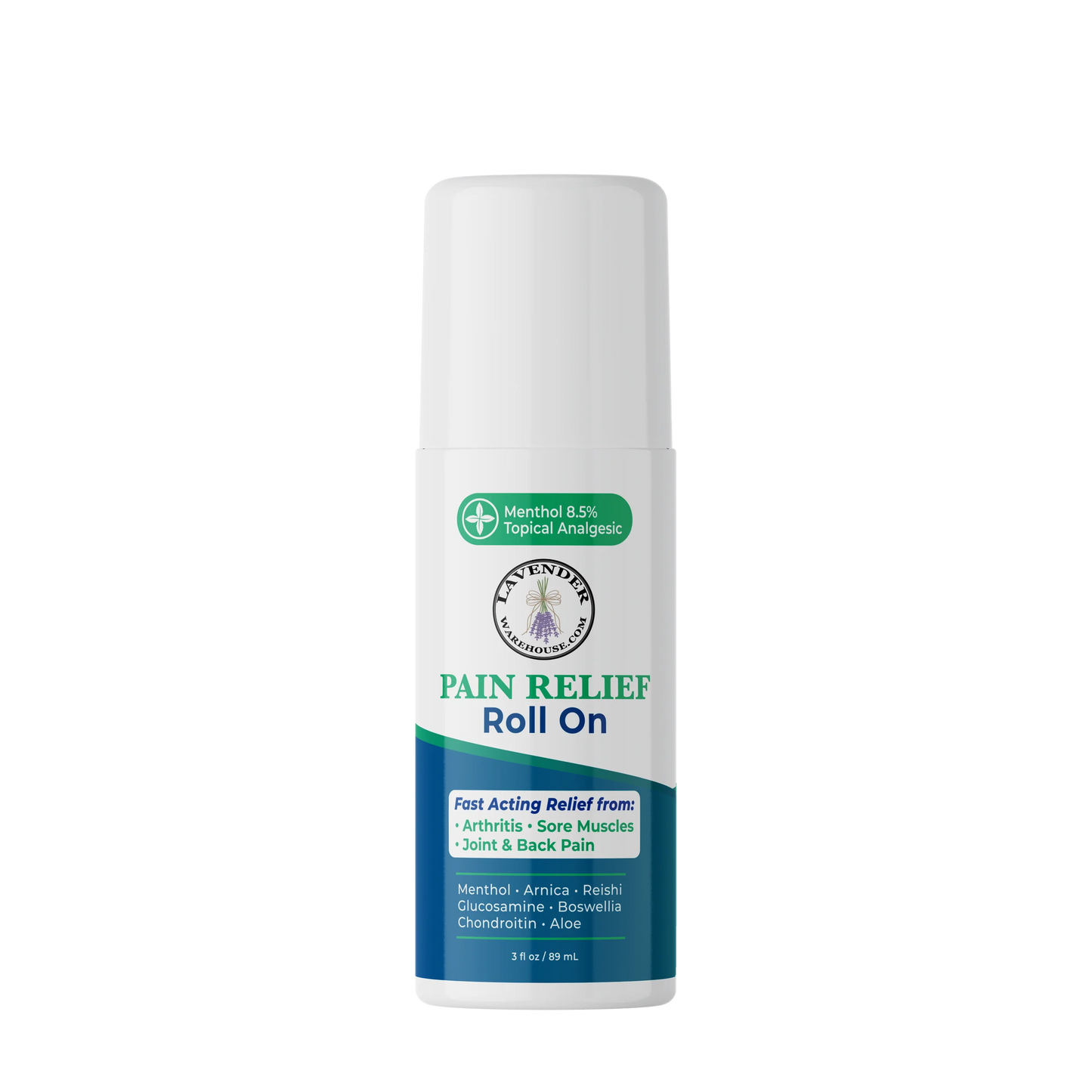 Roll-on anti-douleur au menthol, action rapide et durable
