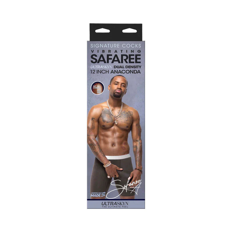 Vibromasseur de 12 pouces Safaree Samuels Anaconda Signature Cocks