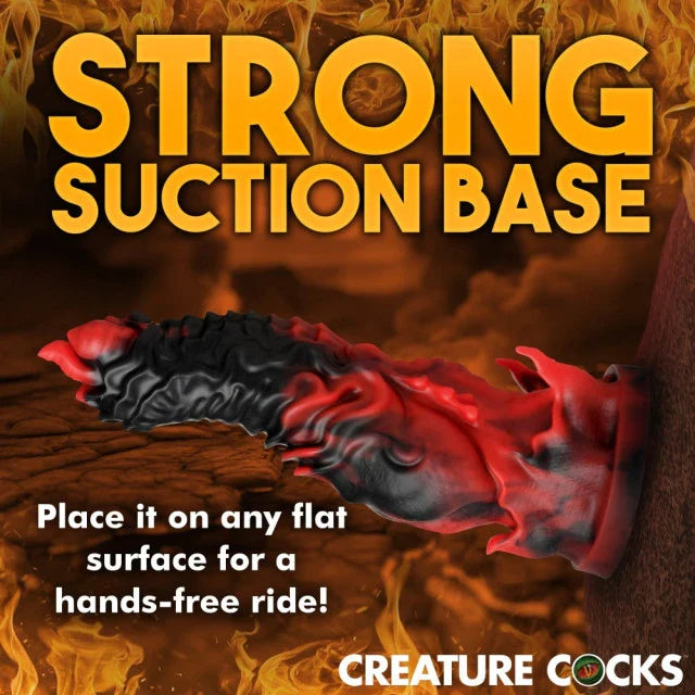 Dildo de silicona Mephisto de Creature Cocks