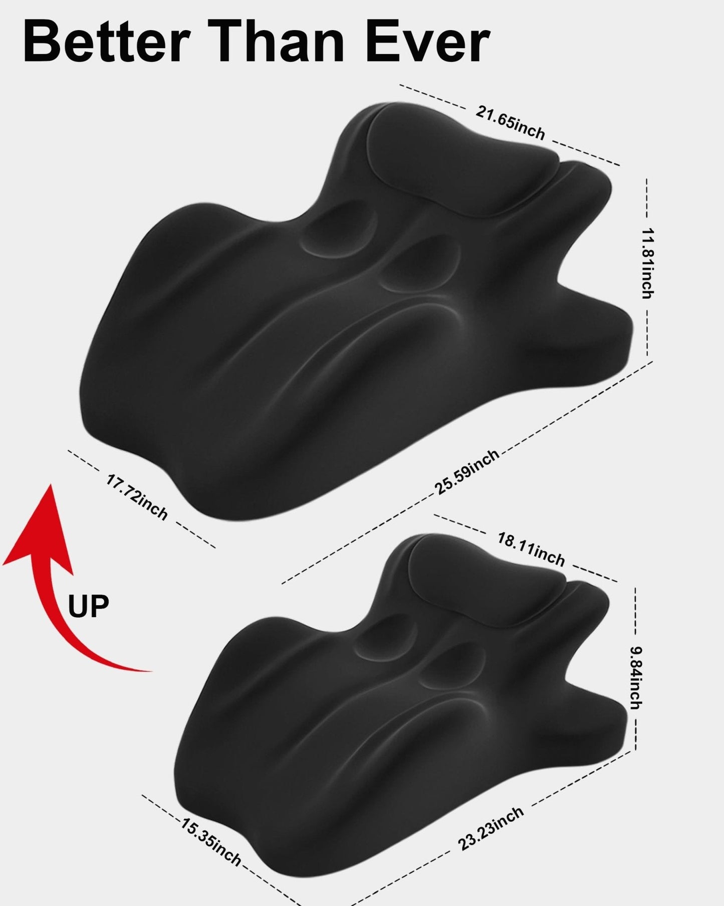Almohada de cuña para posición íntima de parejas en ángulo