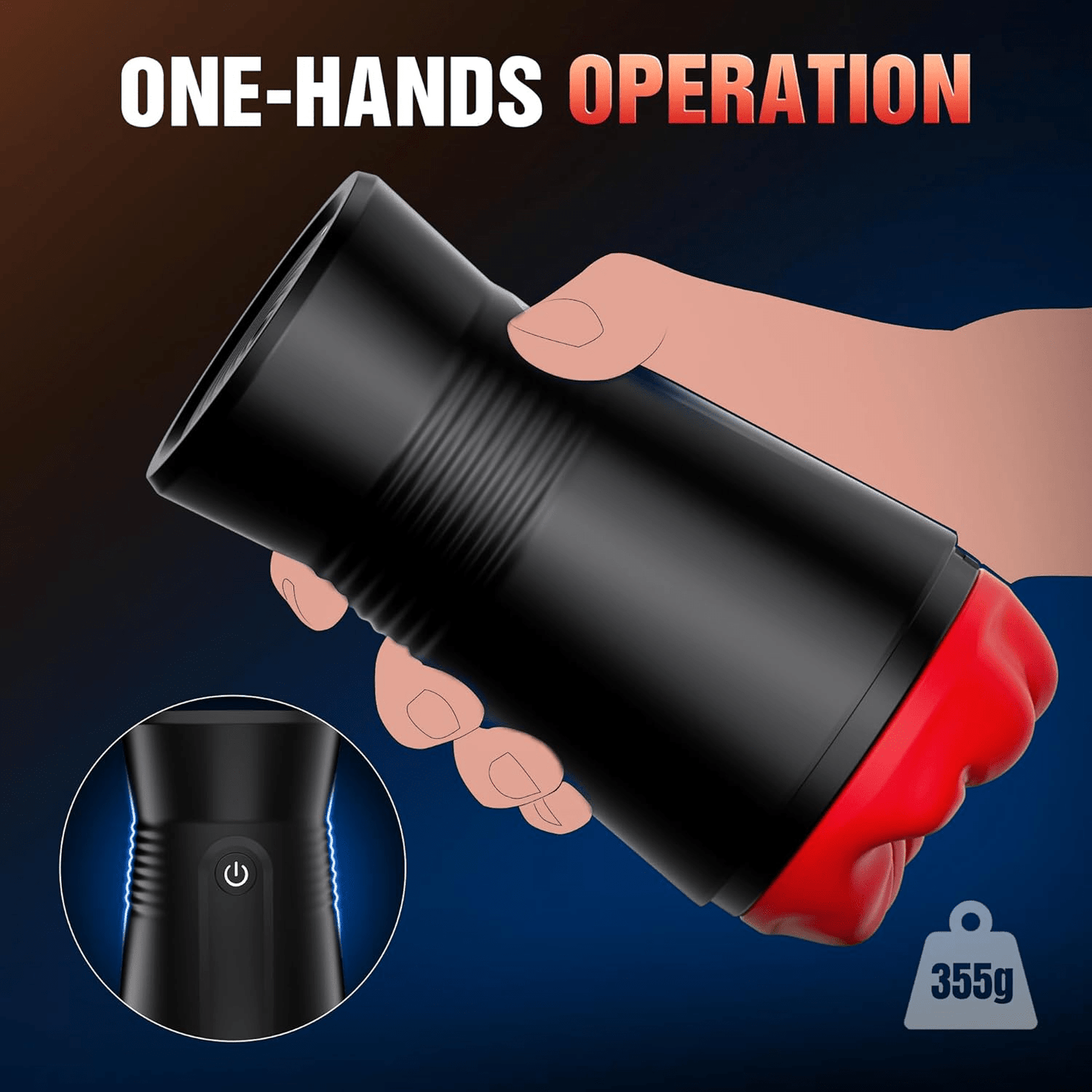 ApexMouth 5-in-1 Male Masturbator Cup