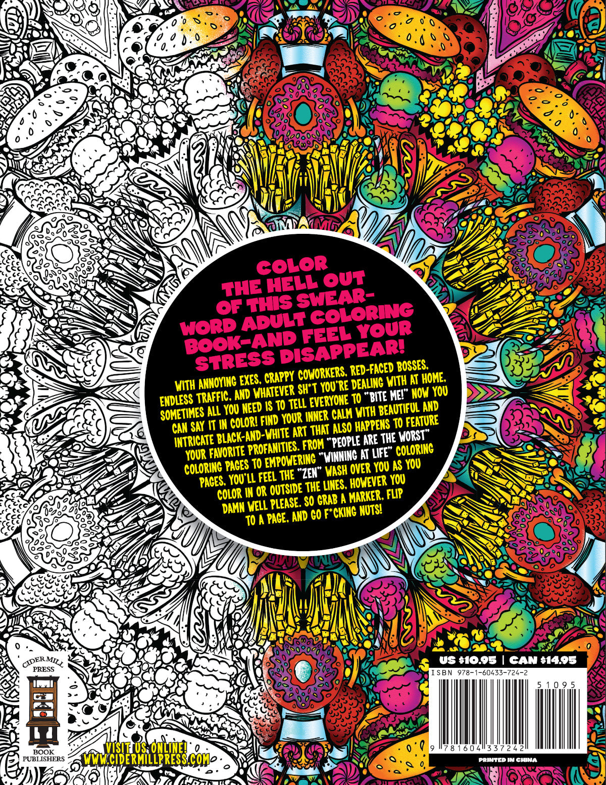 MUÉRDEME, soy un libro para colorear