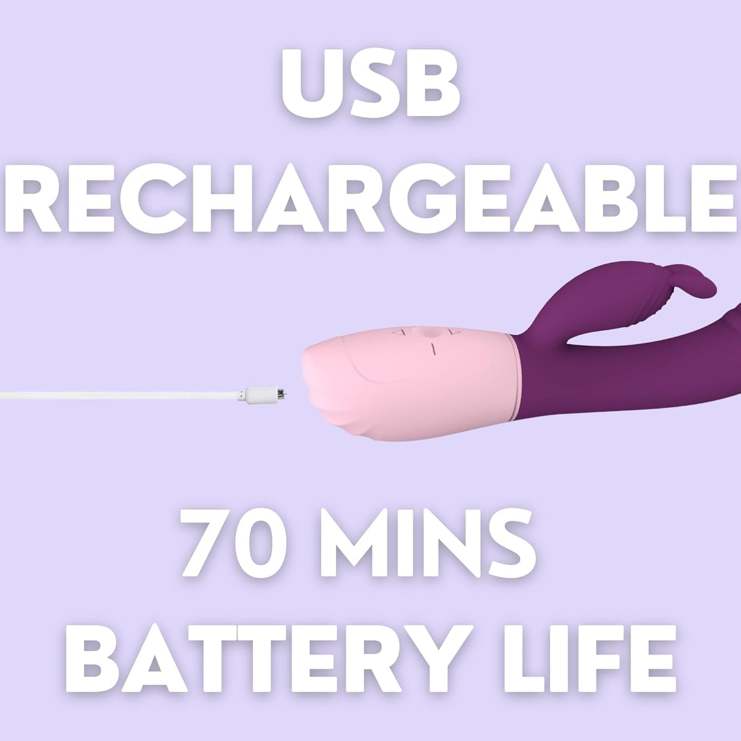 BlushHare Dual-Motor Rabbit G-Spot Vibrator
