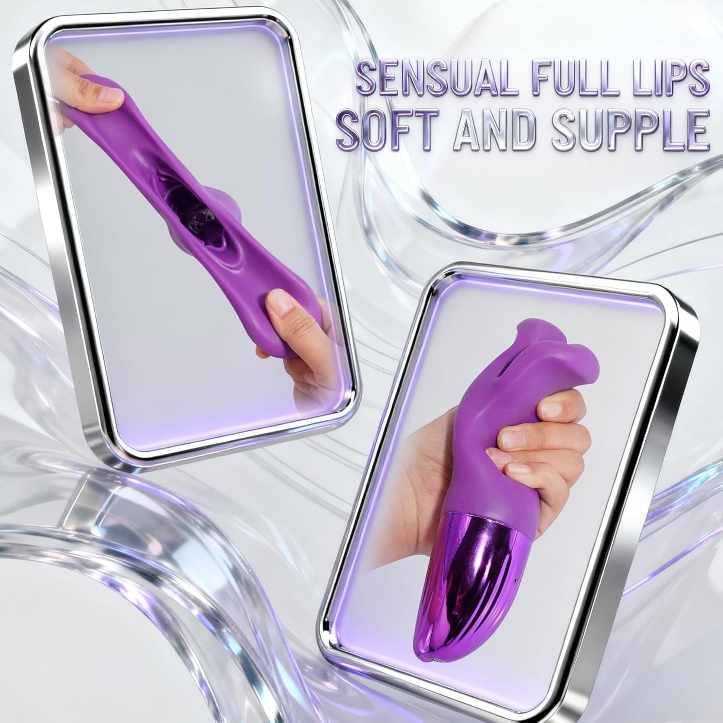 BoldMouth Sucking Male Stroker 5 Suction + 10 Vibe Trainer