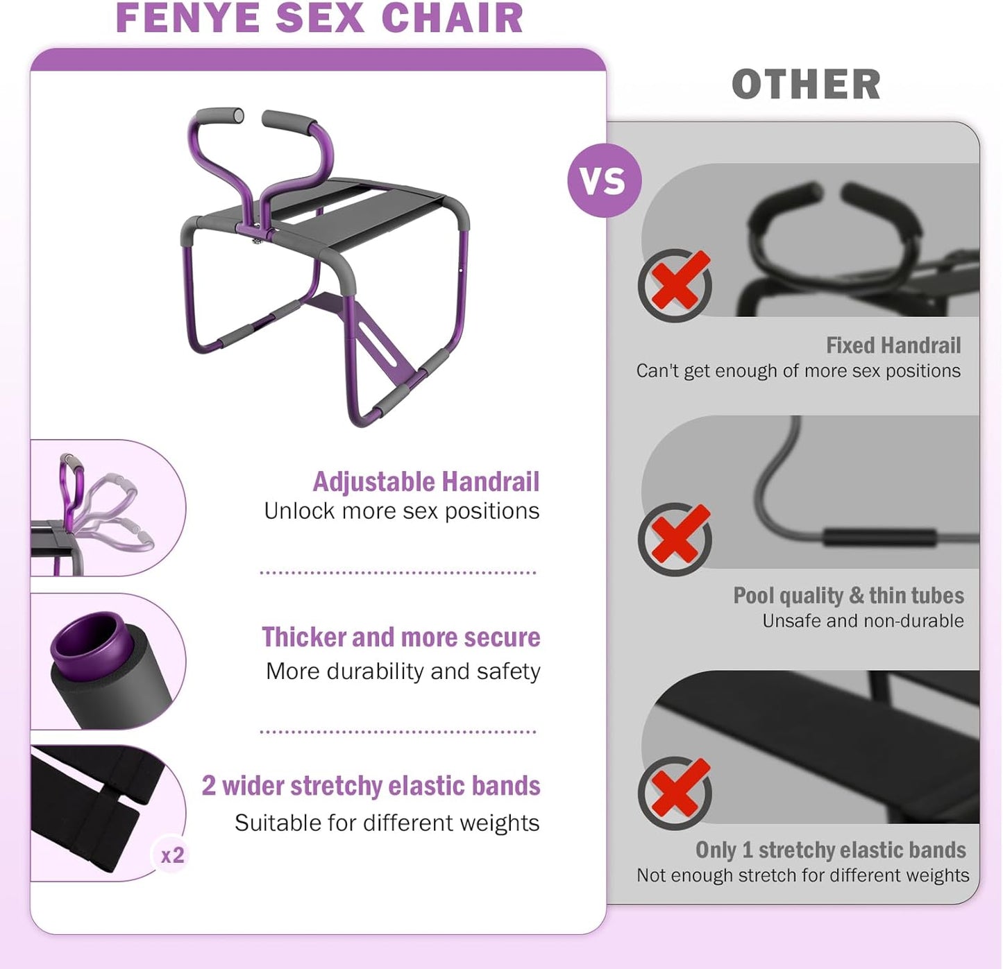 BounceLuxe Adjustable Sex Chair