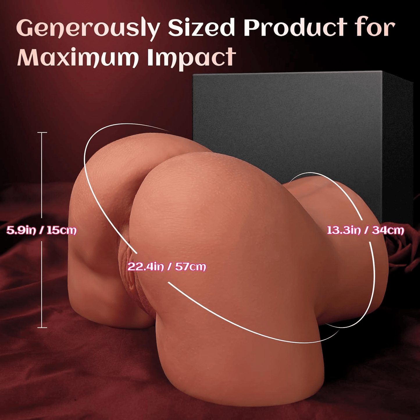 BronzeWhisper AI Sync Pocket Doll 12 Vibrations + Suction