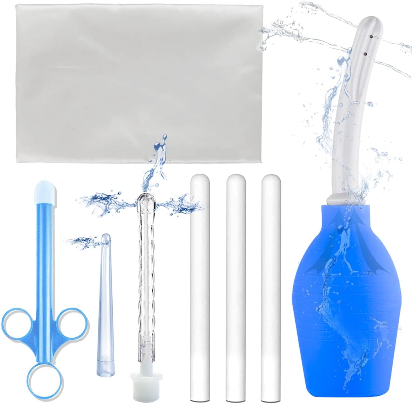 CareDeluxe – Kit de 8 Piezas para Limpieza y Almacenamiento de Juguetes
