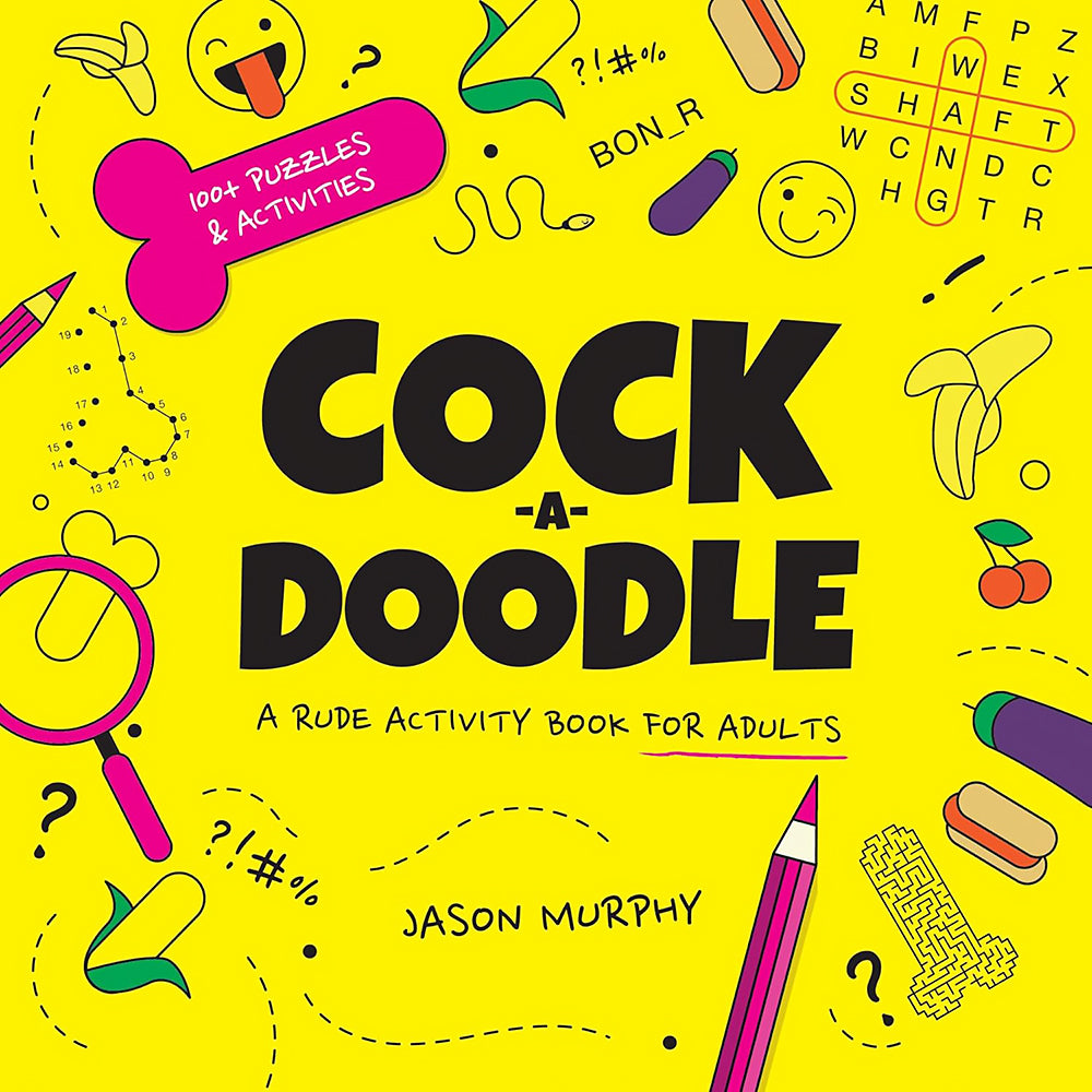 Cock-a-Doodle Activity Book for Adults