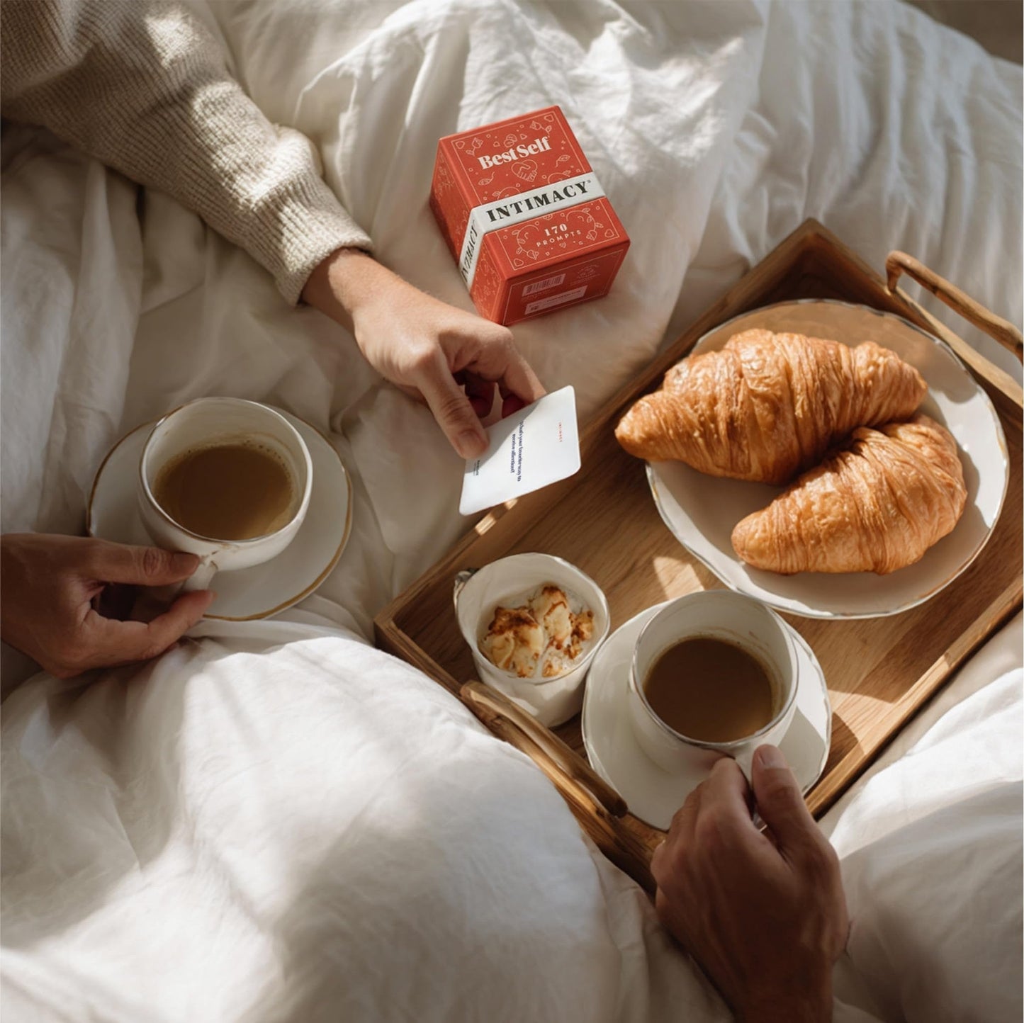 Mazo de cartas conversacionales para la intimidad en pareja