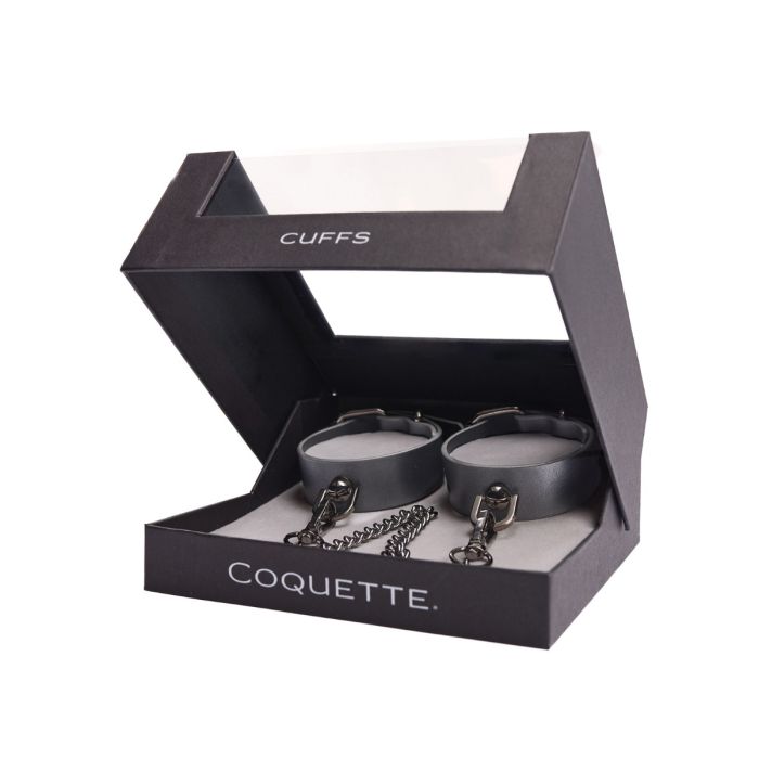 Menottes Coquette Pleasure Gunmetal Glamour
