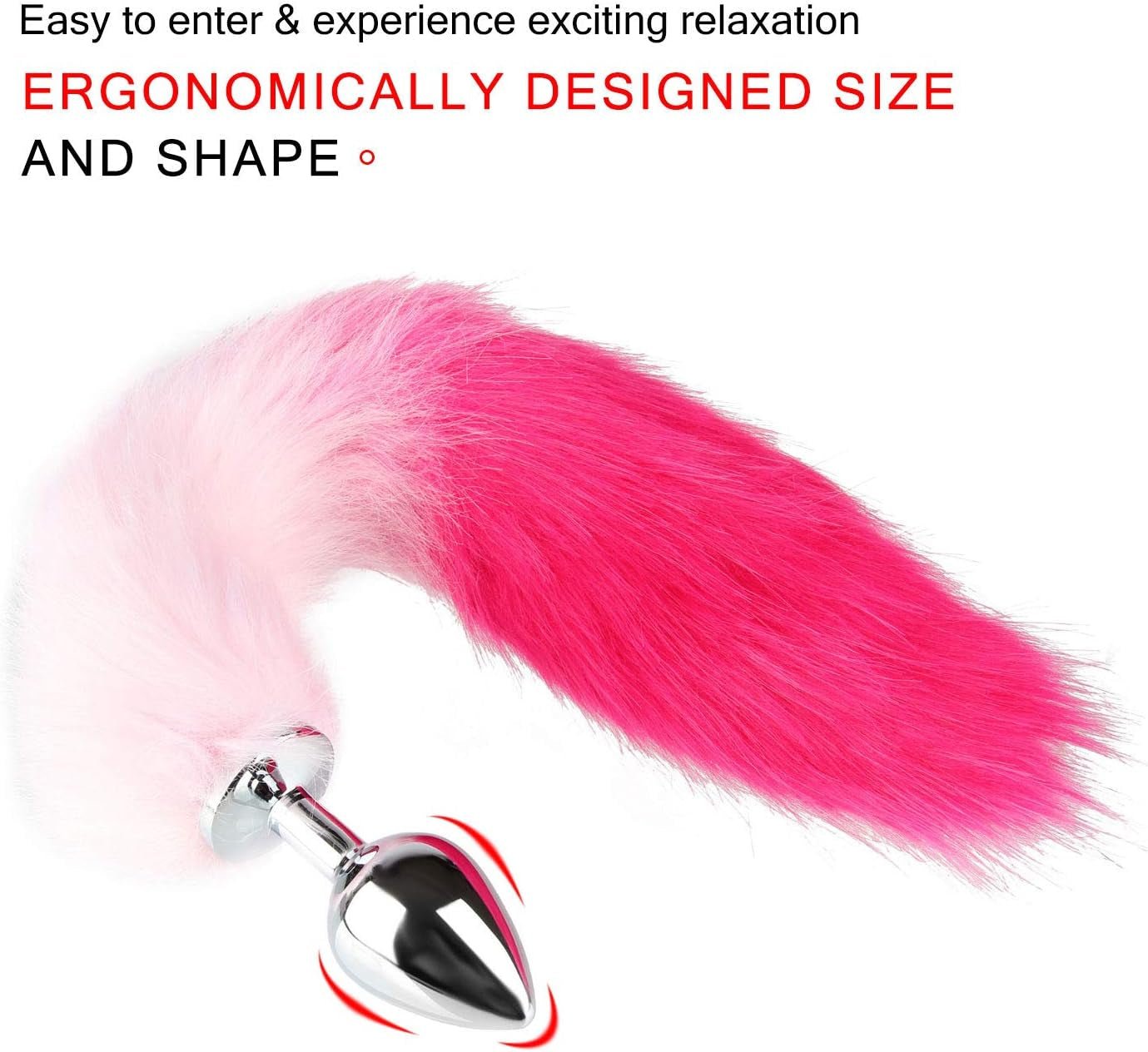 VelvetVixen Fox Tail Plug Anal Rosa M