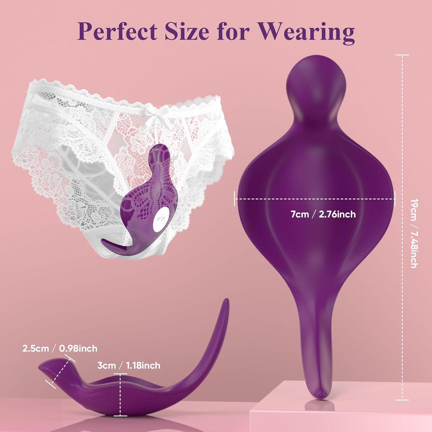 DesireFlex 3-in-1 Wearable Panty Vibe