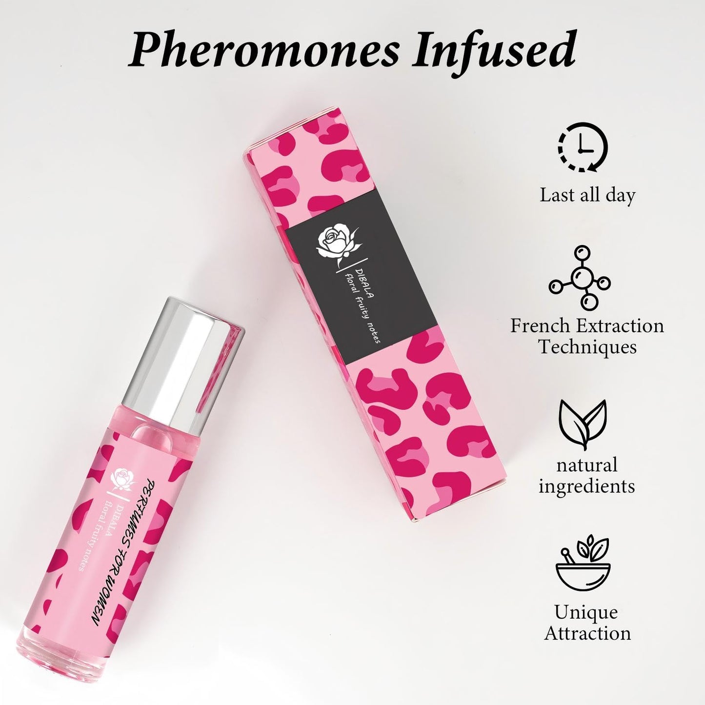 Déodorant à bille phéromone longue durée pour femme