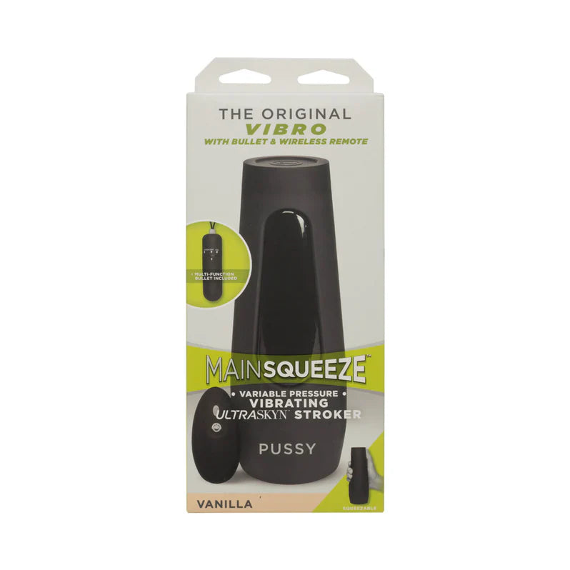 Main Squeeze Original Vibro Coño de Carne