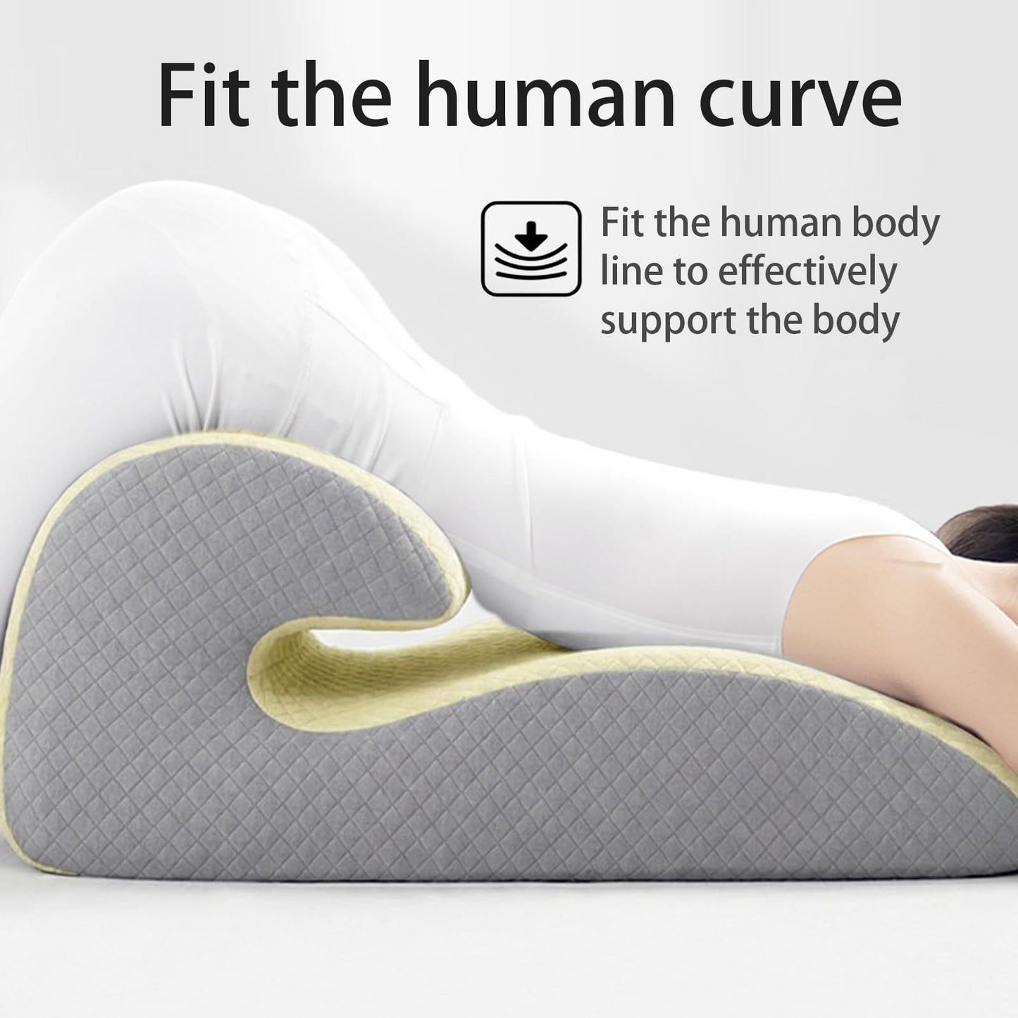 Almohada de cuña de apoyo ergonómica para posiciones sexuales