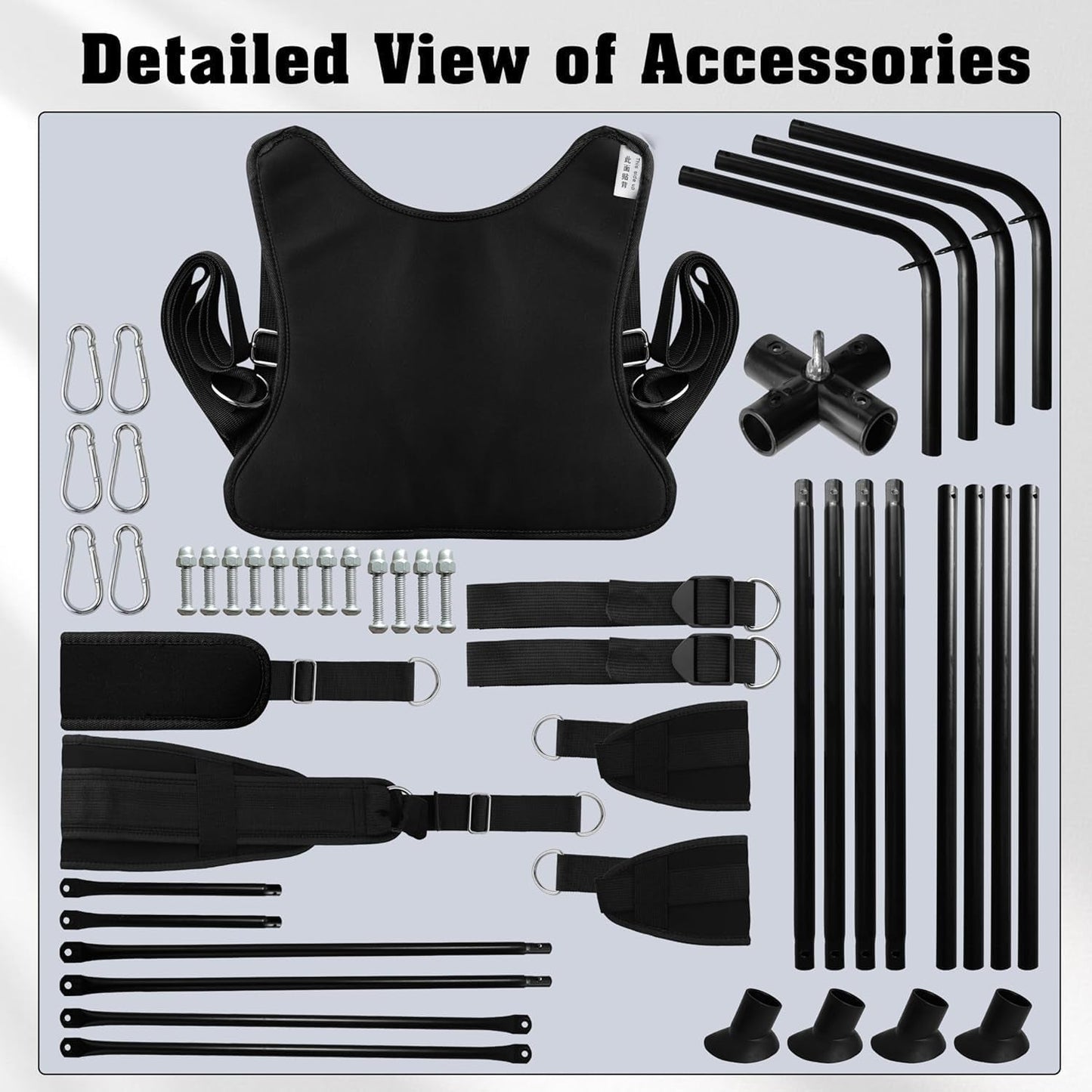 FloatThrone Heavy-Duty Sex Swing Stand 1000lb Frame