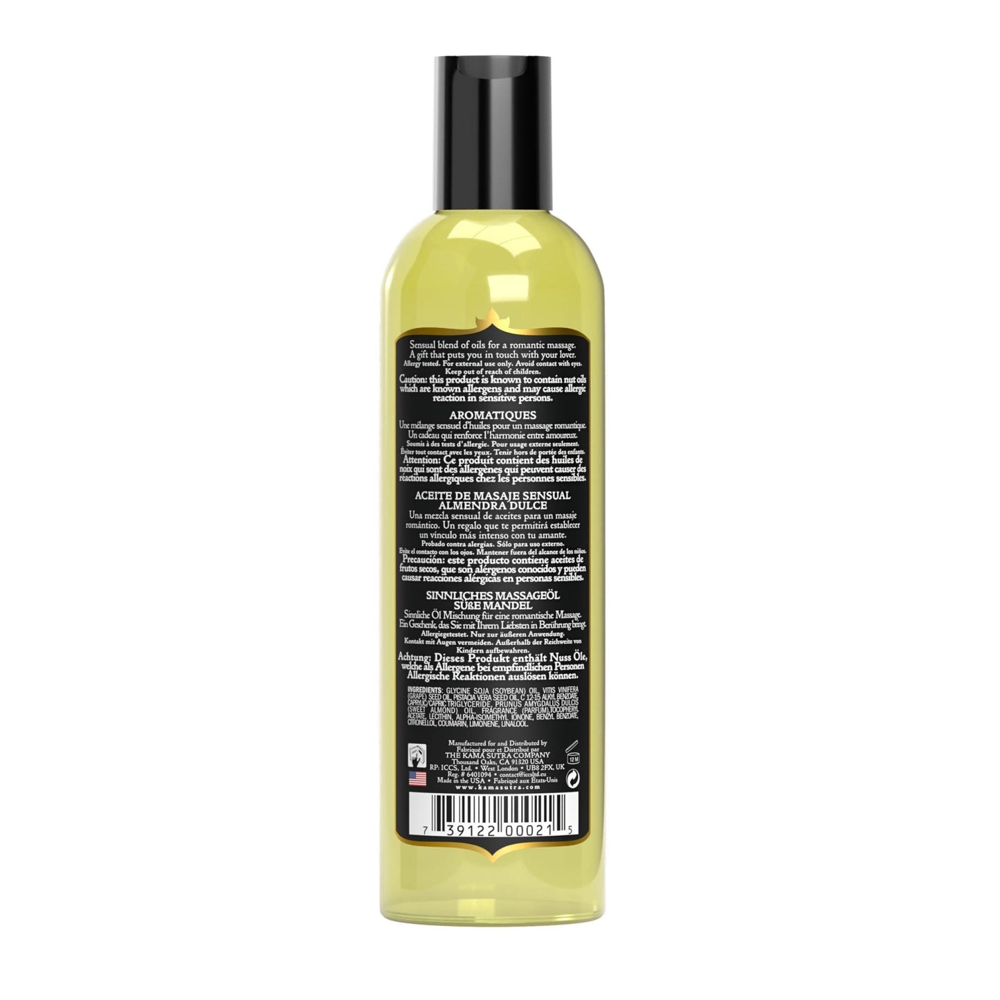 Aceite de Masaje de Almendras Dulces Calentador