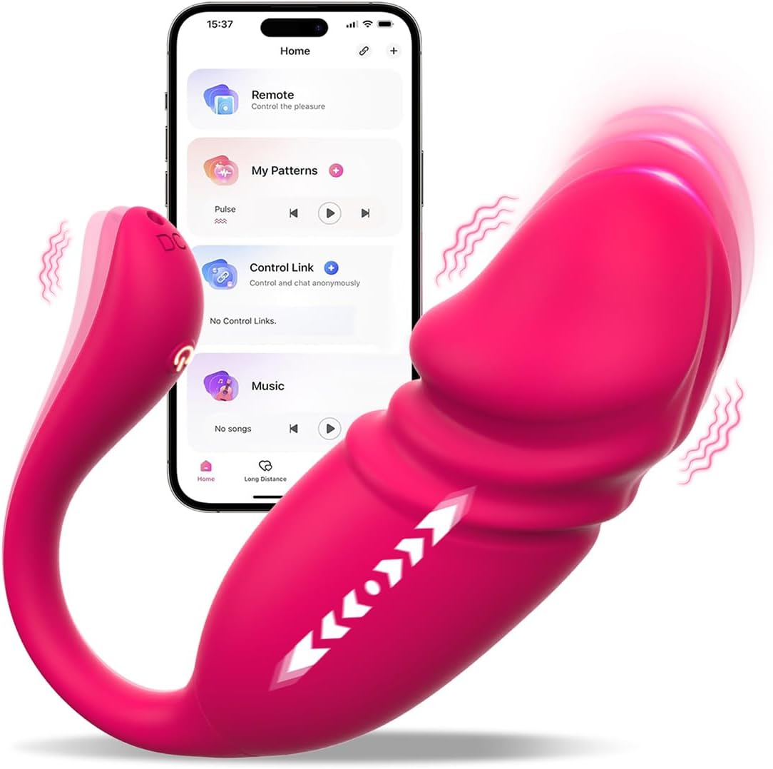 LinkLush Vibrador Huevo Controlado por Aplicación