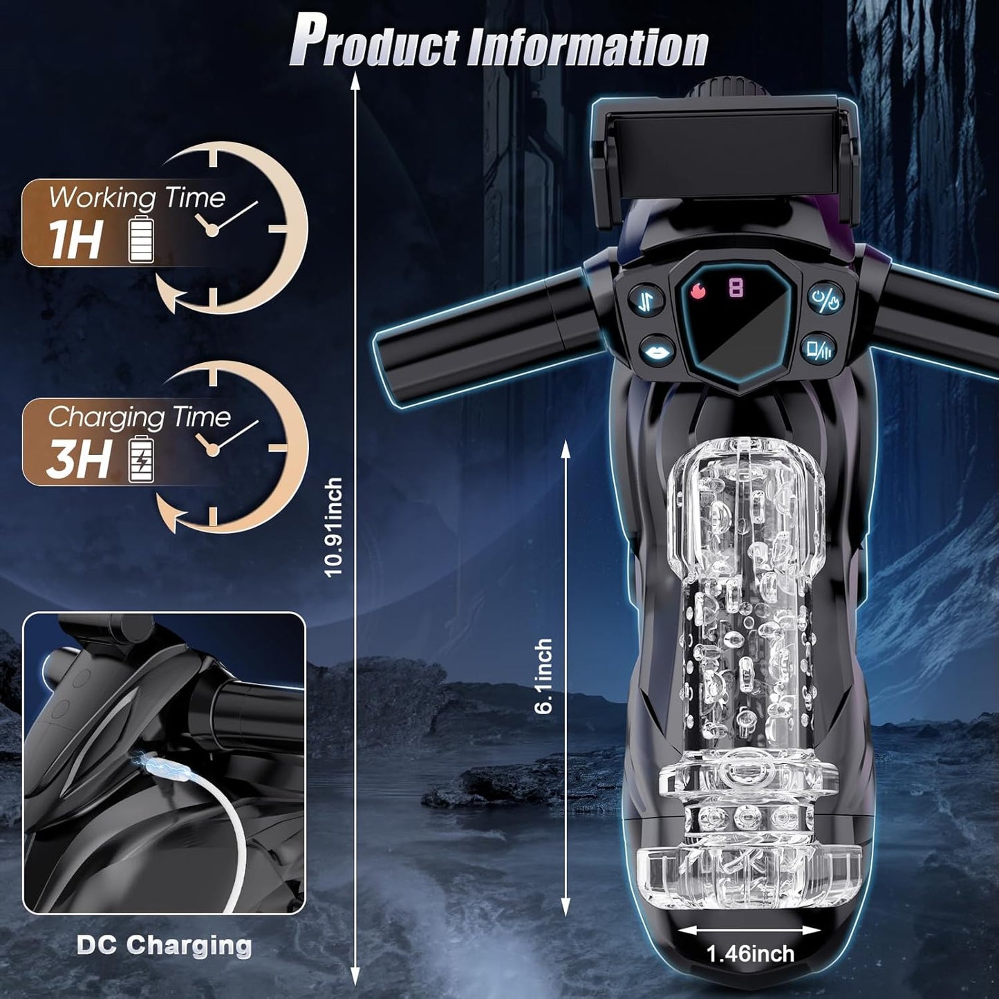 MotoThrust XR Smart Fleshlight Stroker