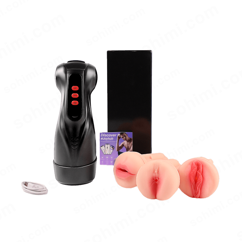 MYNA| 3 in 1 App Control Sucking and Vibration Male Pocket Pussy