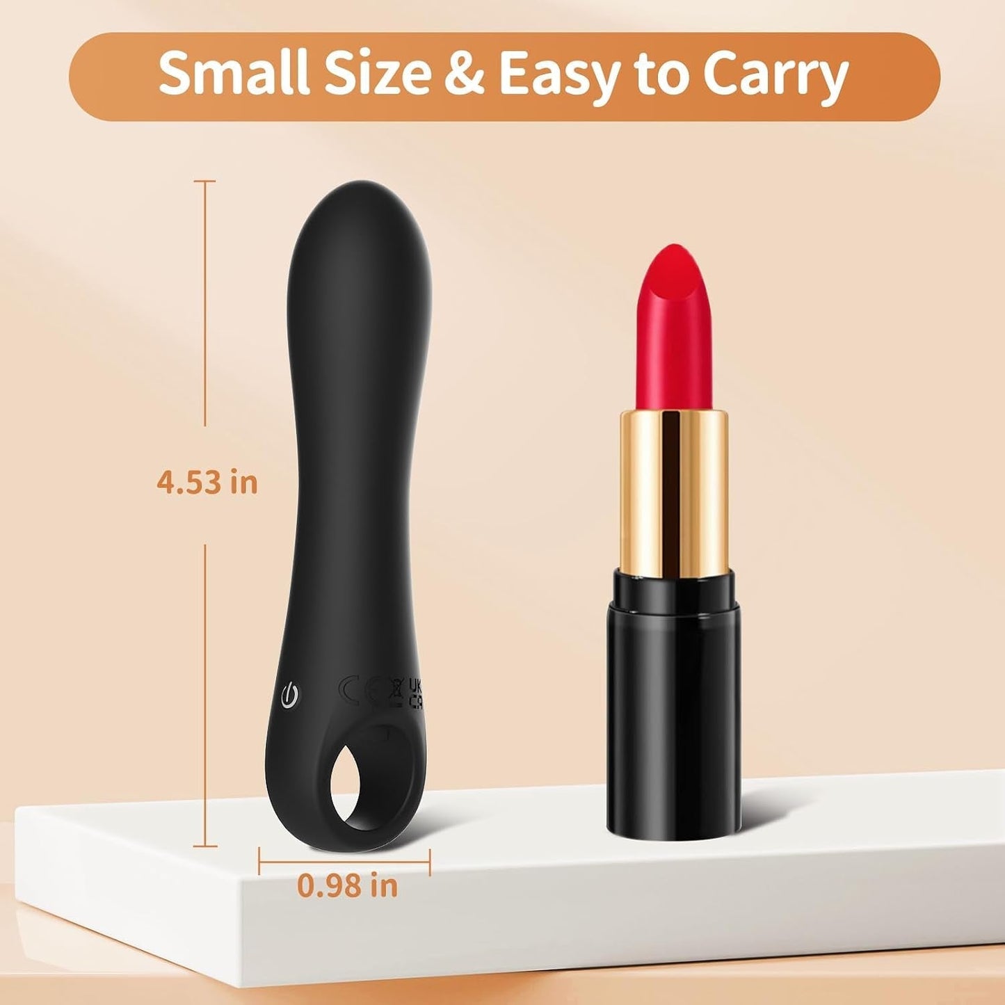 OnyxBullet Mini Bullet Vibrator 10 Modes