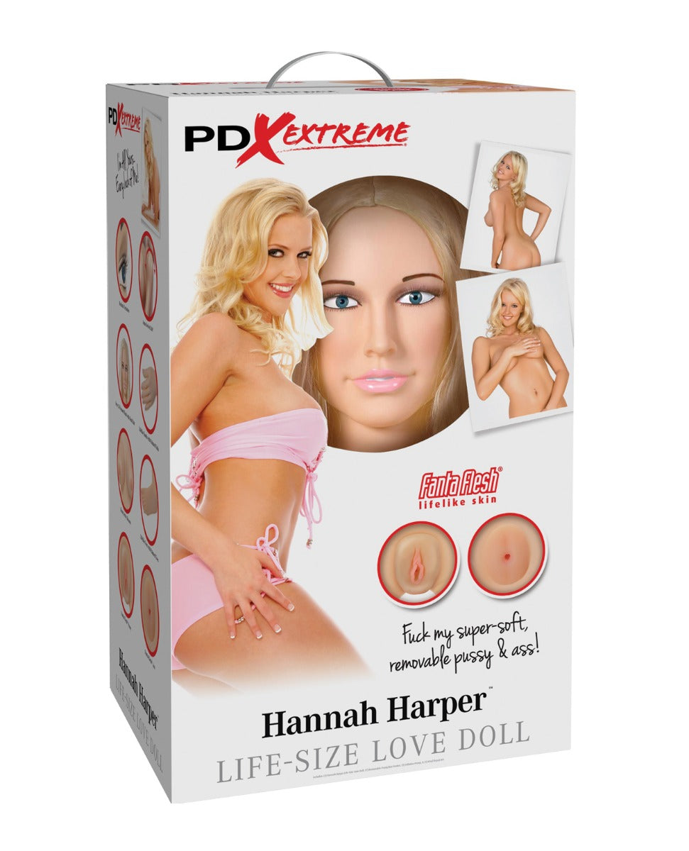 Pipedream Extreme Dollz Muñeca Hinchable Tamaño Real - Hanna Harper