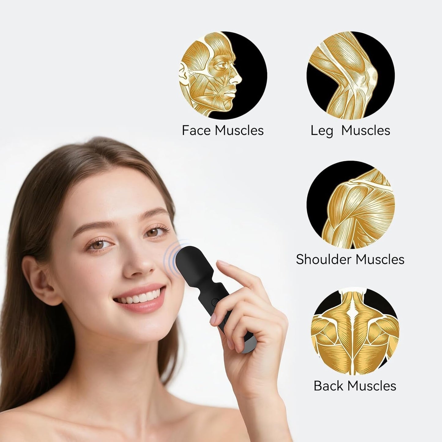 Masajeador vibrador silencioso PrismPulse