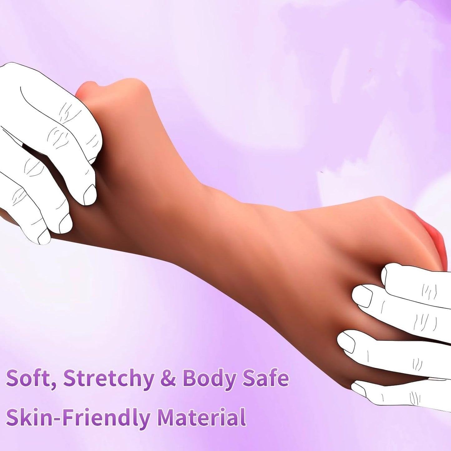 PulseLure 3-in-1 Male Stroker Pocket Pussy with Mouth
