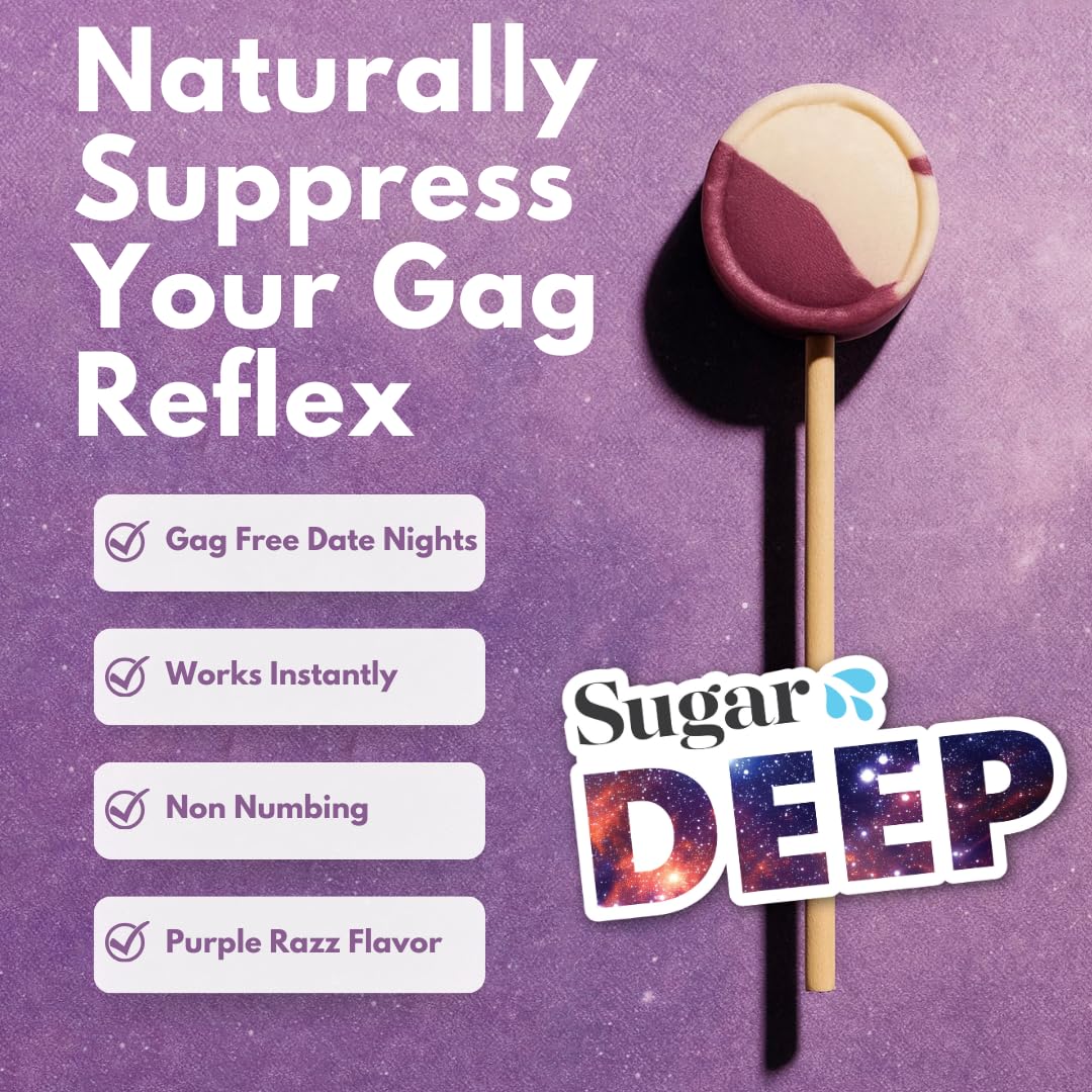 Purple Raspberry Gag Control Suckers