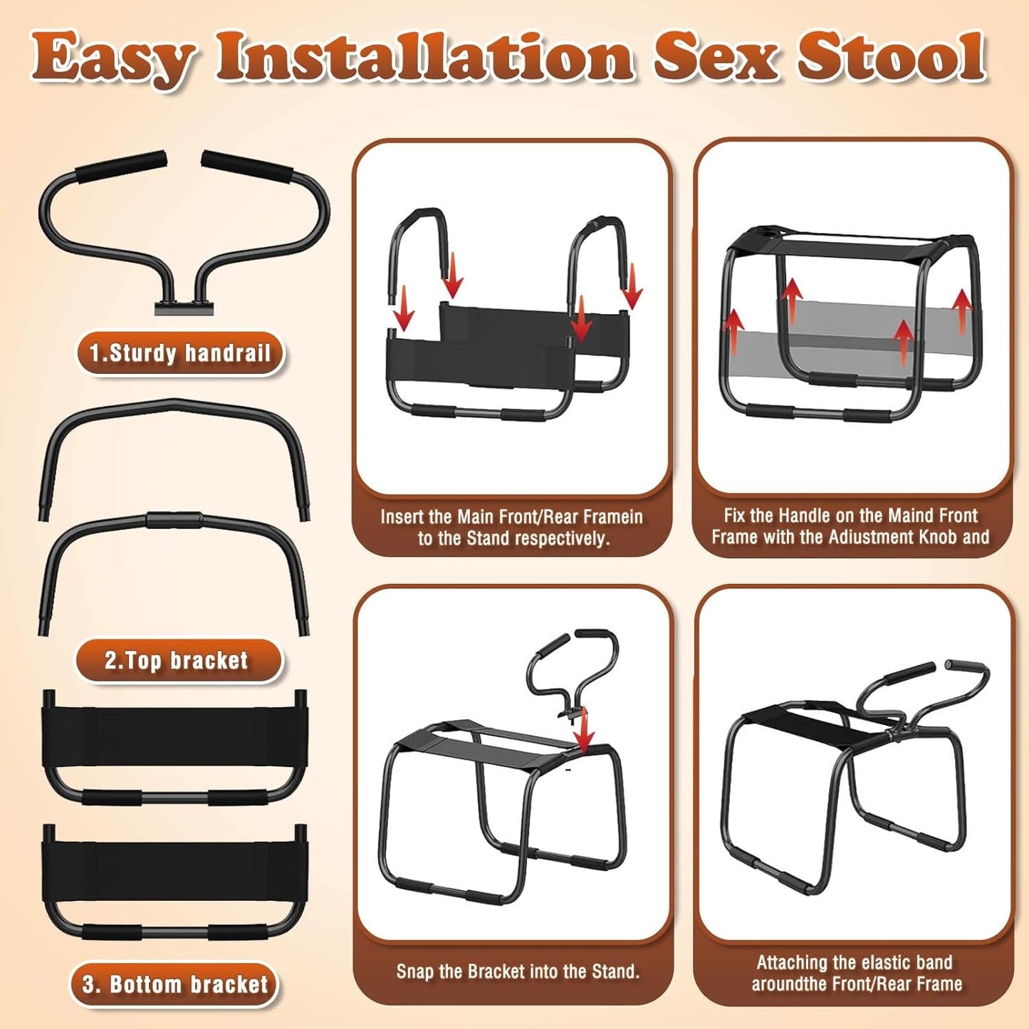 Silla de intimidad con rebote ajustable RhythmFlex