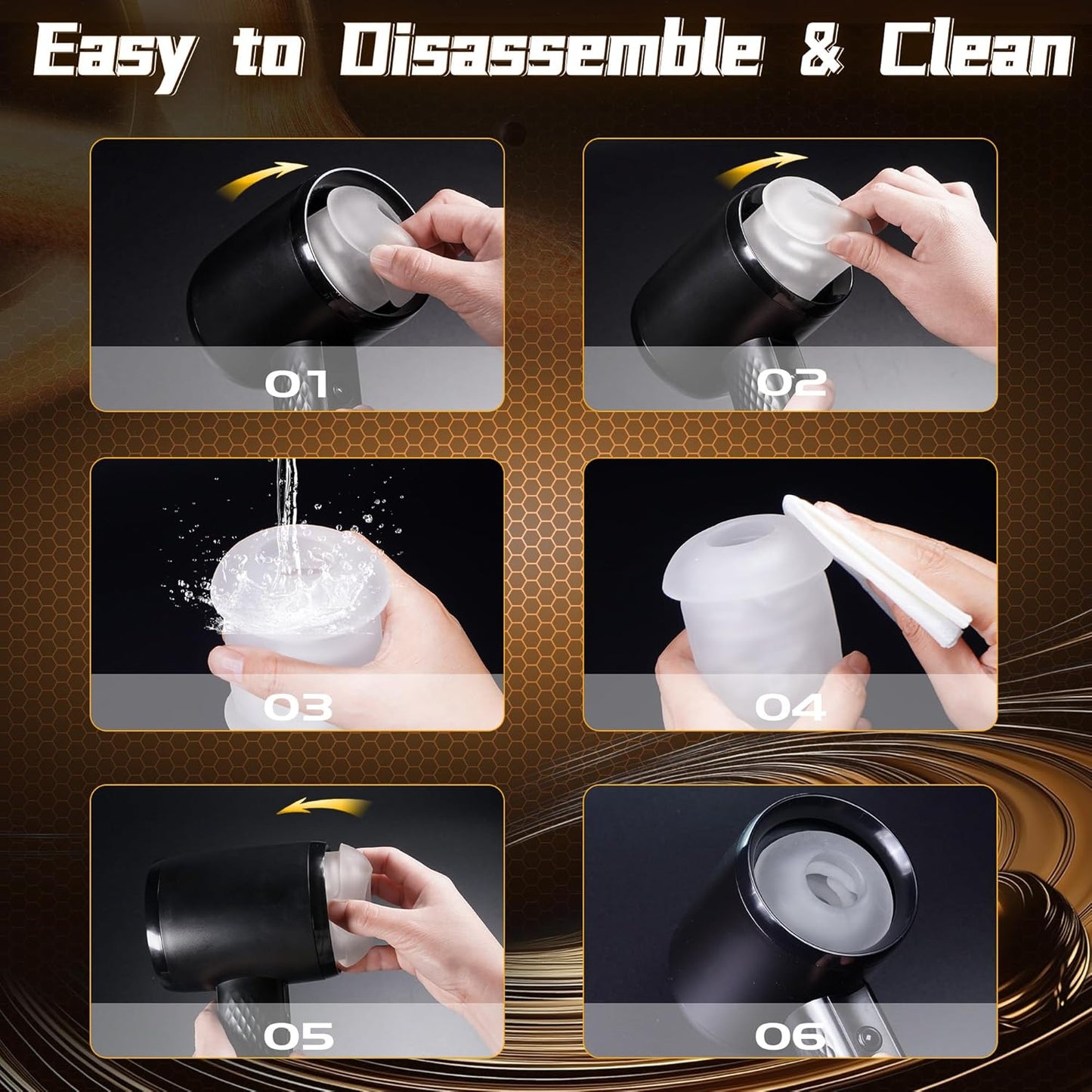 RhythmRide Thrusting Vibrating Male Stroker