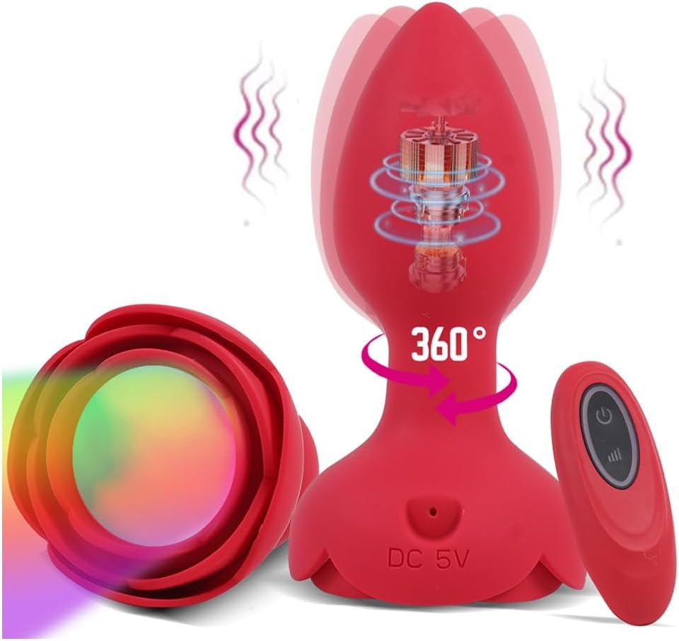 RoseRadiance enchufe anal de rosa luminosa