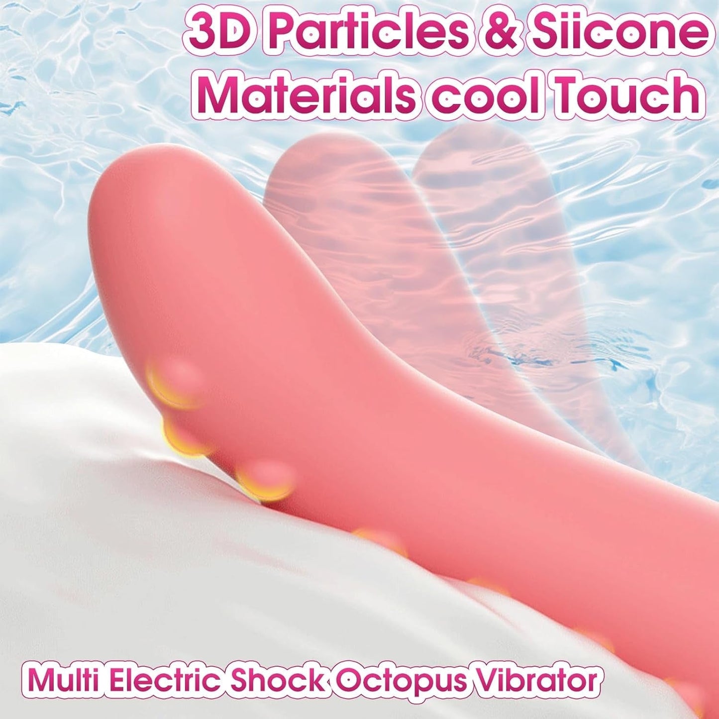Vibrador de Pezones Eléctrico Shocktopus