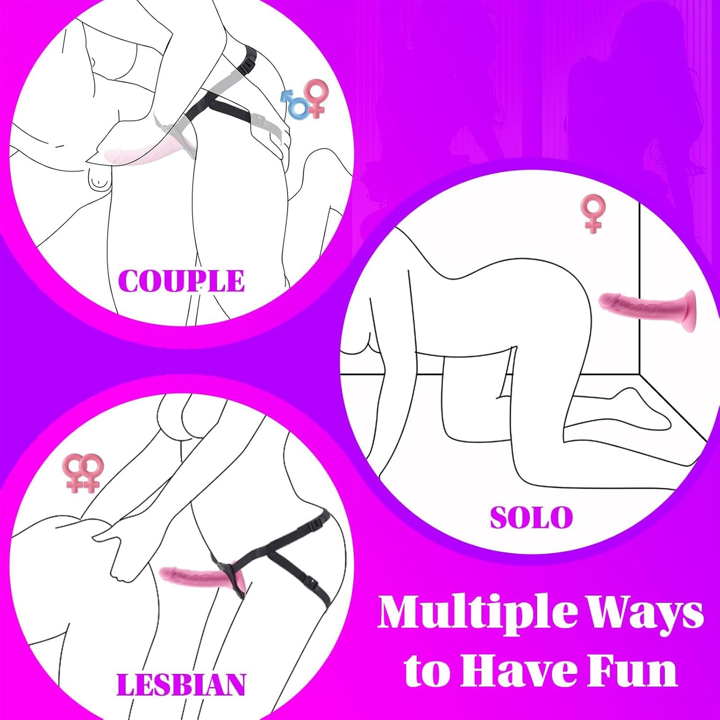 StrapCommand Vibrating Strap-On