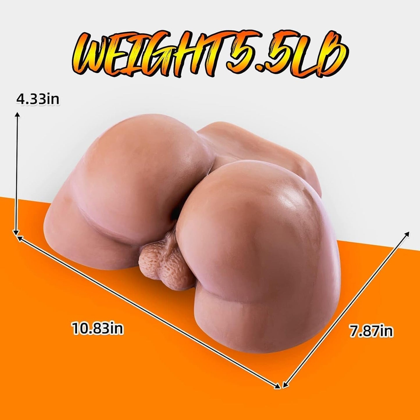 SunnyBoy Male Anal Stroker Realistic Testicles