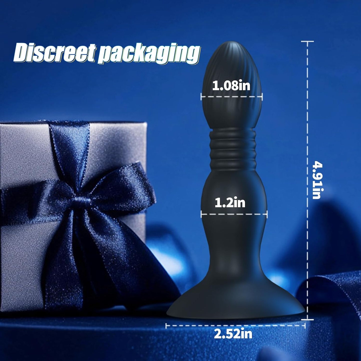 Tapón vibrador de próstata y punto G ThrustPlug