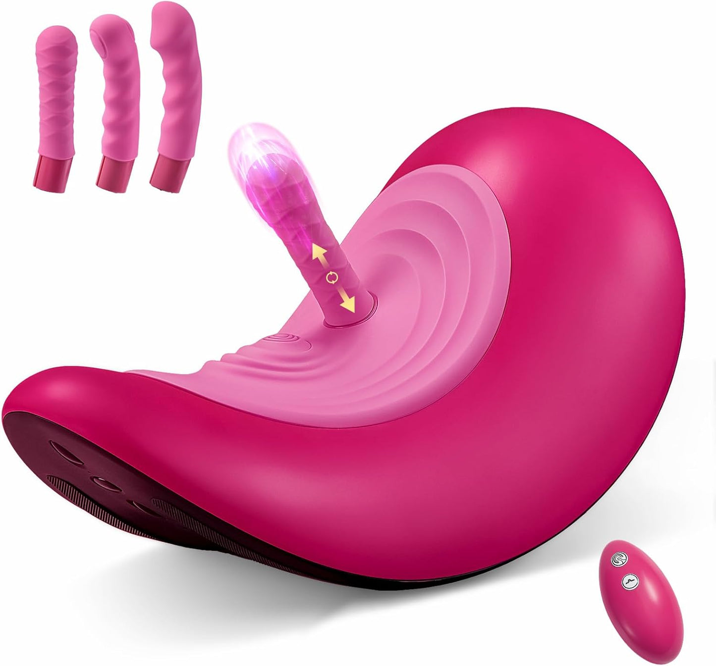 Vibrador de sillín con control remoto ThrustRide