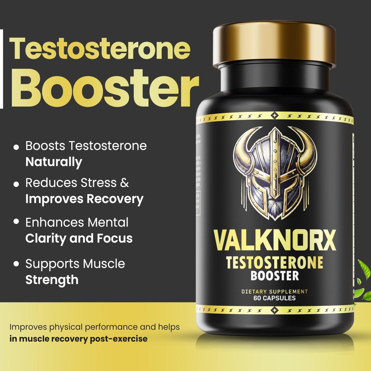 Potenciador de Testosterona y Libido Ultra Fuerte