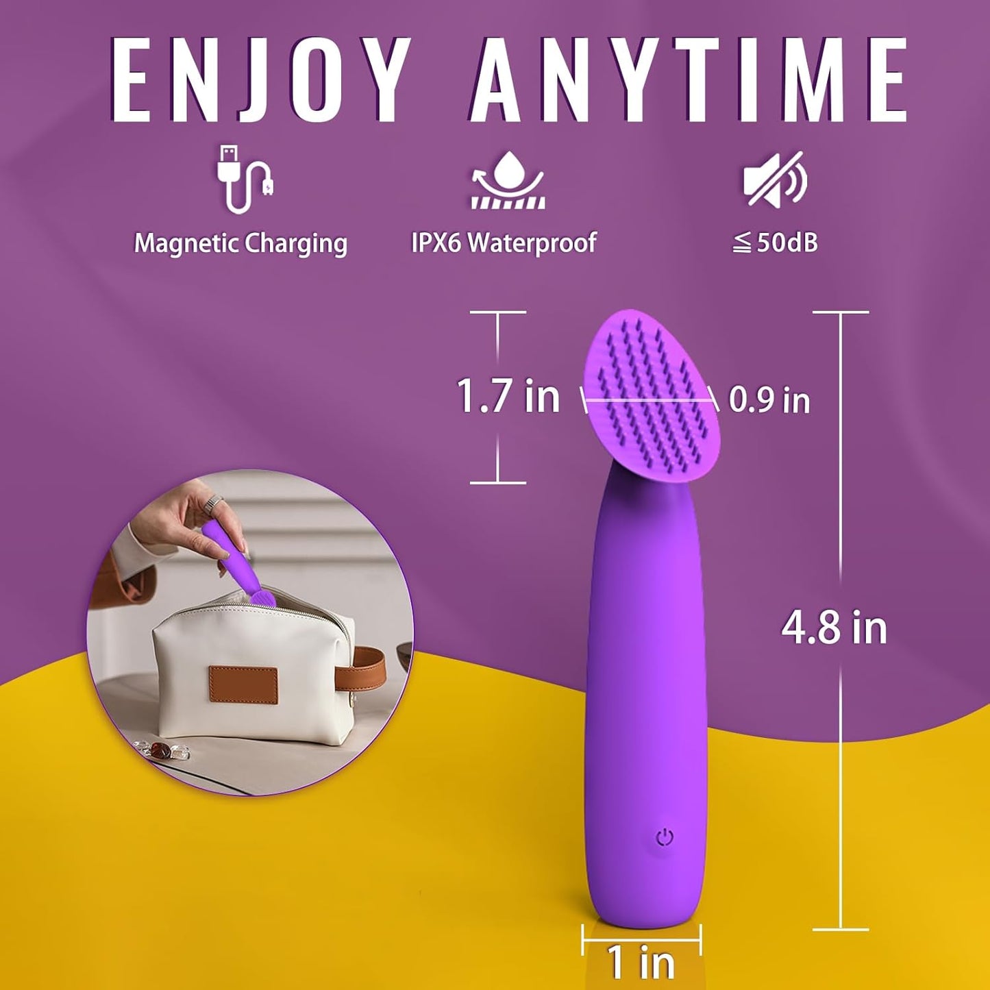 Minivibrador de clítoris VelvetPulse