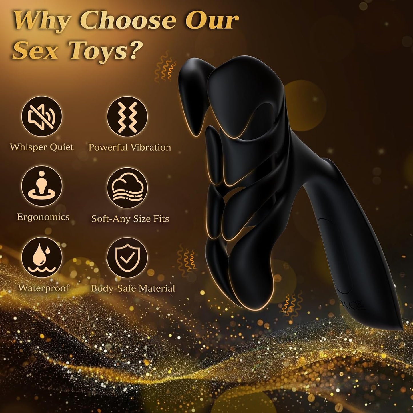 VibeThrust Pulse Entrenador de Pene Vibratorio